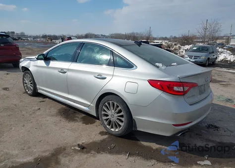 2015 Hyundai Sonata Limited из США, поврежденный, VIN 5NPE34AFXFH154718